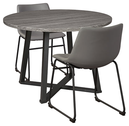 Ashley Express - Centiar Dining Table and 2 Chairs