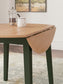 Ashley Express - Gesthaven Round DRM Drop Leaf Table