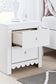 Mollviney Full Panel Storage Bed with Mirrored Dresser, Chest and 2 Nightstands