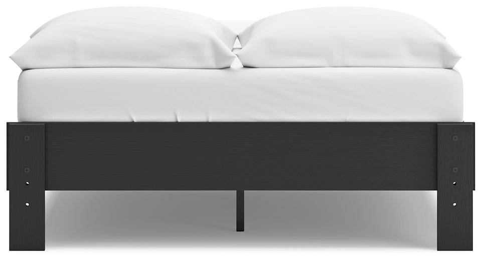 Ashley Express - Socalle Full Platform Bed with Dresser and Nightstand