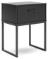 Ashley Express - Socalle Twin Panel Headboard with Nightstand