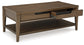 Ashley Express - Roanhowe Coffee Table with 2 End Tables