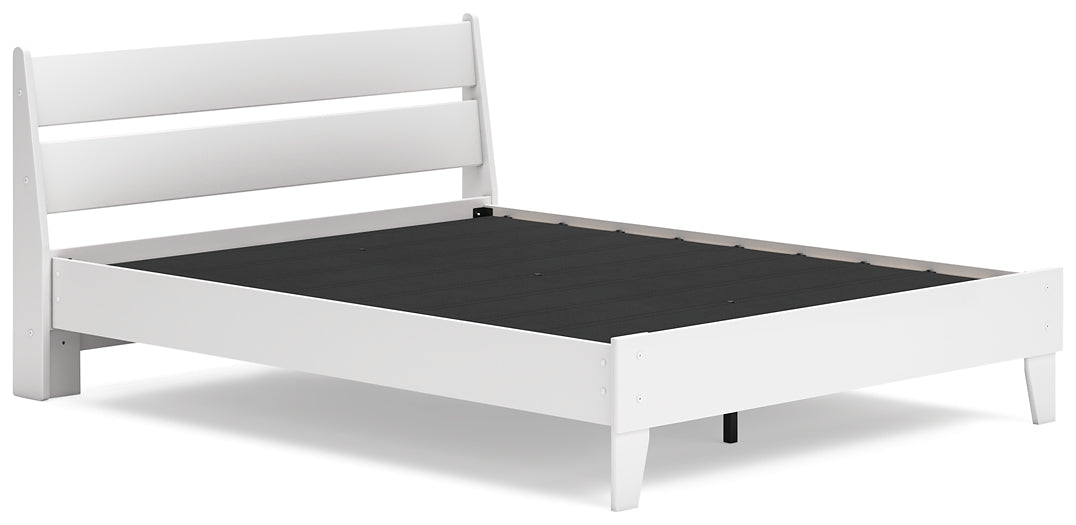 Ashley Express - Socalle Queen Panel Platform Bed with Dresser and Chest