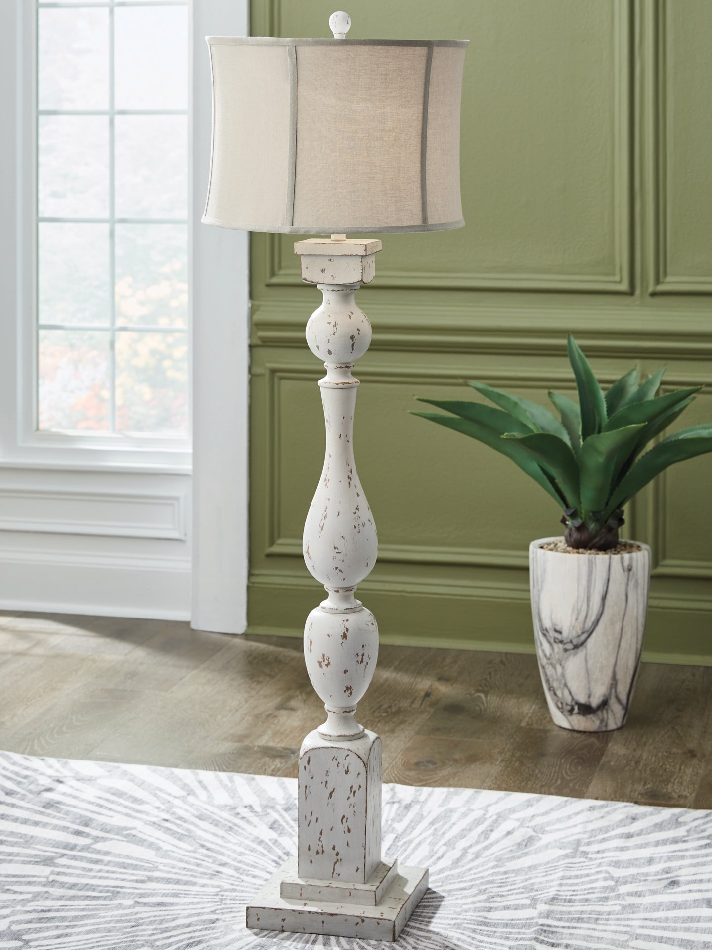 Ashley Express - Madsbrook Poly Floor Lamp (1/CN)