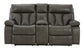 Willamen DBL Rec Loveseat w/Console