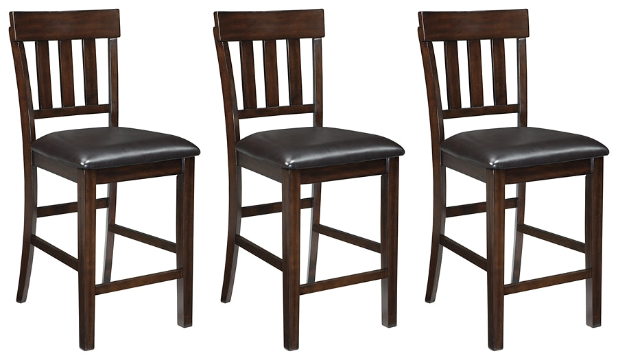 Ashley Express - Haddigan Counter Height Dining Table and 4 Barstools