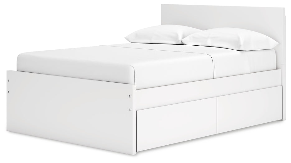 Ashley Express - Onita  Panel Platform Bed With 2 Side Storage